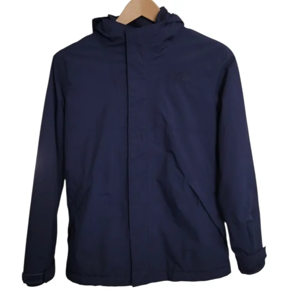 The North Face Girl's Jacket with Removeable Fleece in Navy Blue